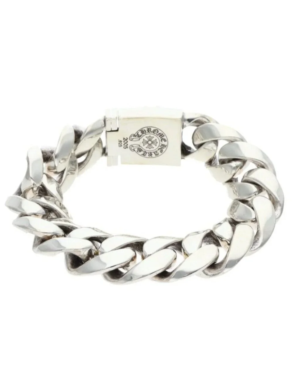 Chrome Hearts Clsc Chx Large Box ID Classic Silver Bracelet